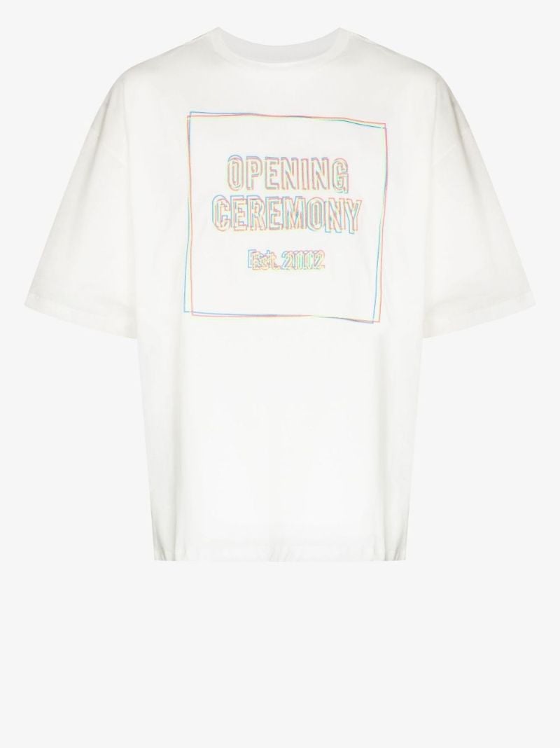 Logo Embroidered Cotton T-shirt