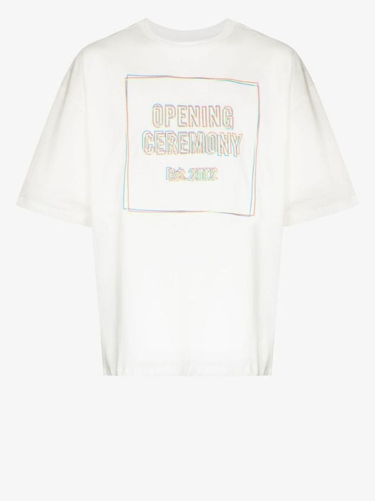 Logo Embroidered Cotton T-shirt