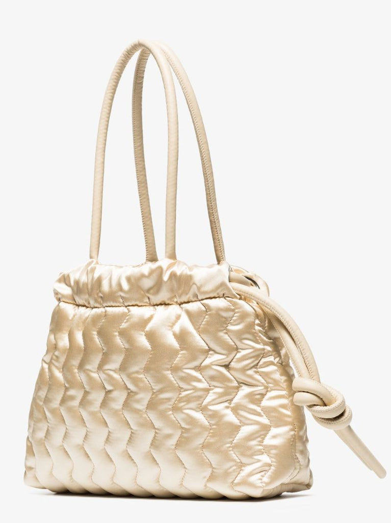Neutral Marshmallow Logo MatelassÃ_x0083_Â© Mini Bag