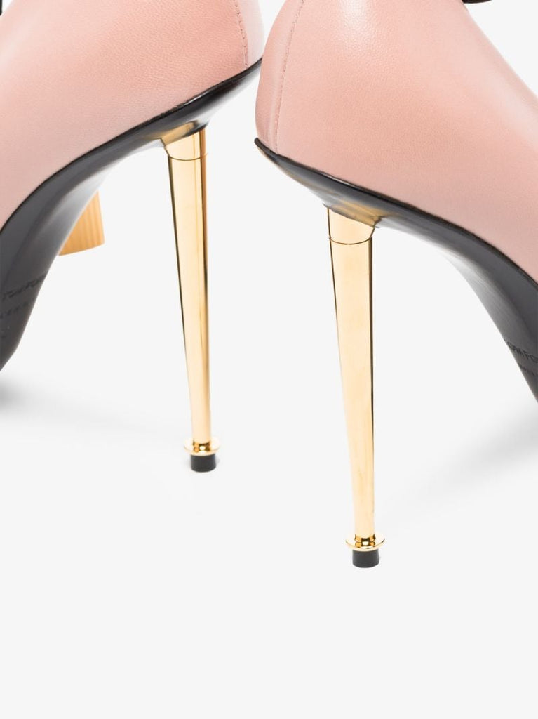 Neutral Padlock 105 Leather Pumps