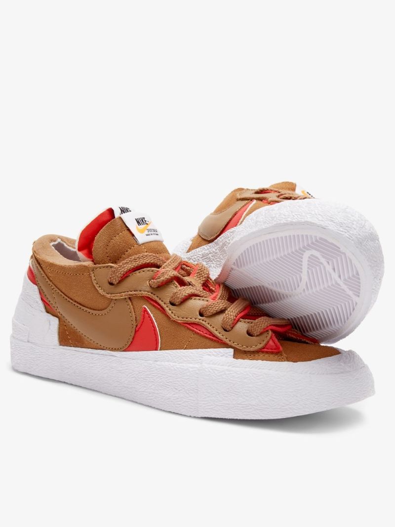 X Sacai Blazer Low-top Sneakers