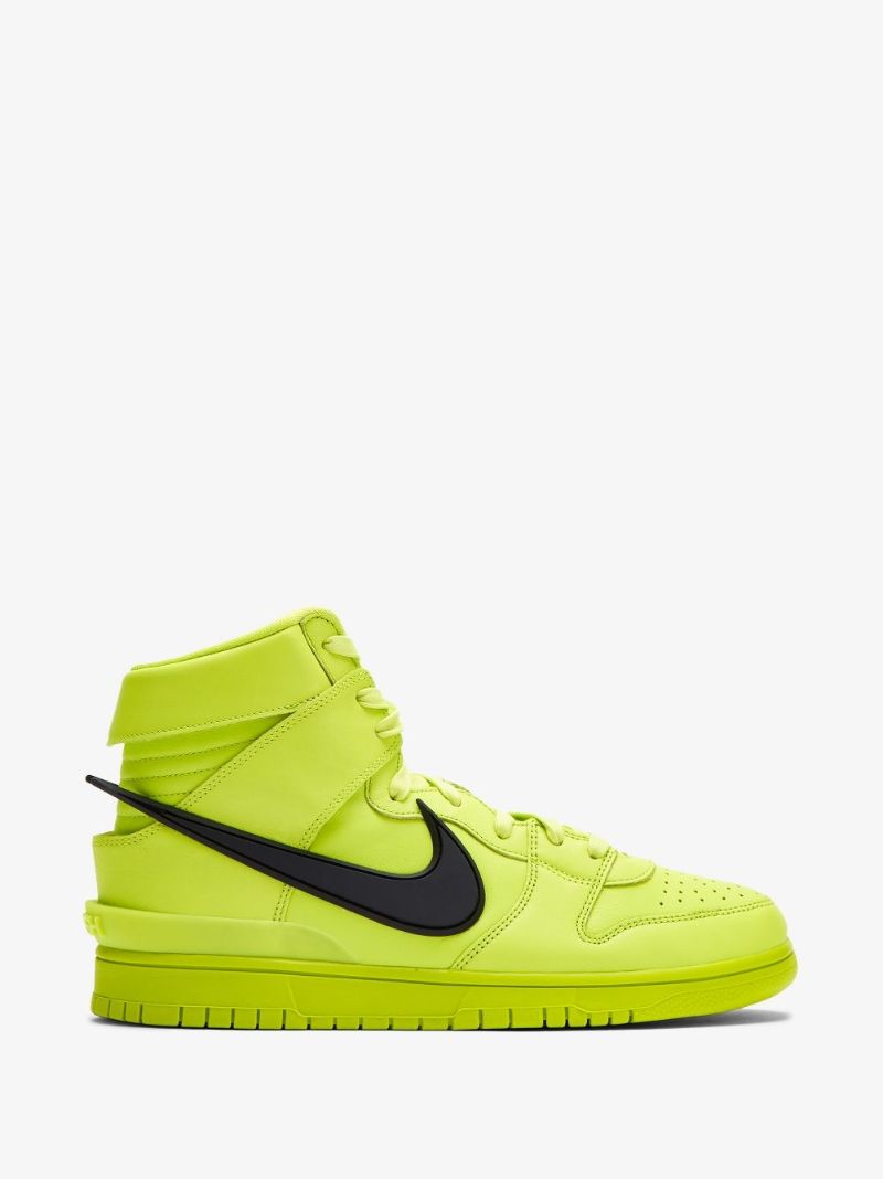 X Ambush Green Dunk High Sneakers