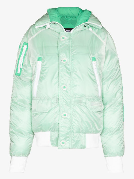 Green X-ray Chilliwack Padded Bomber Jacket