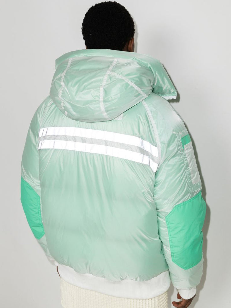 Green X-ray Chilliwack Padded Bomber Jacket
