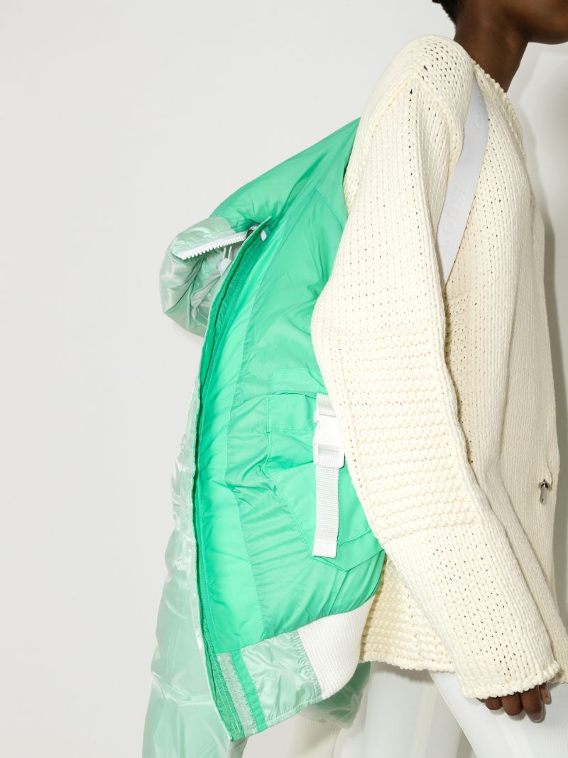 Green X-ray Chilliwack Padded Bomber Jacket