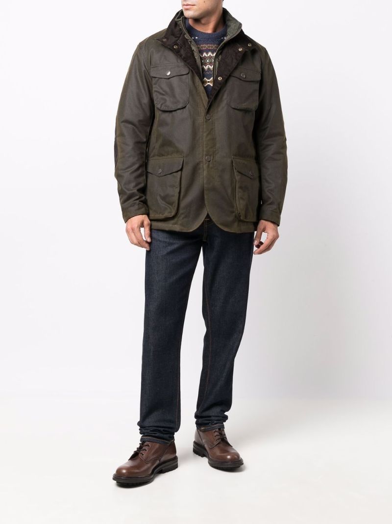 Green Ogston Wax Jacket