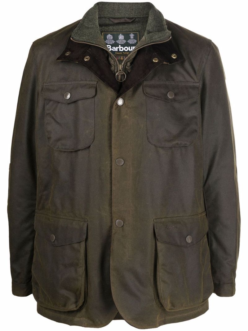 Green Ogston Wax Jacket