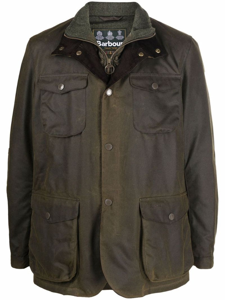 Green Ogston Wax Jacket