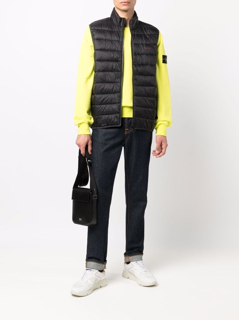 Black Bretby Puffer Gilet