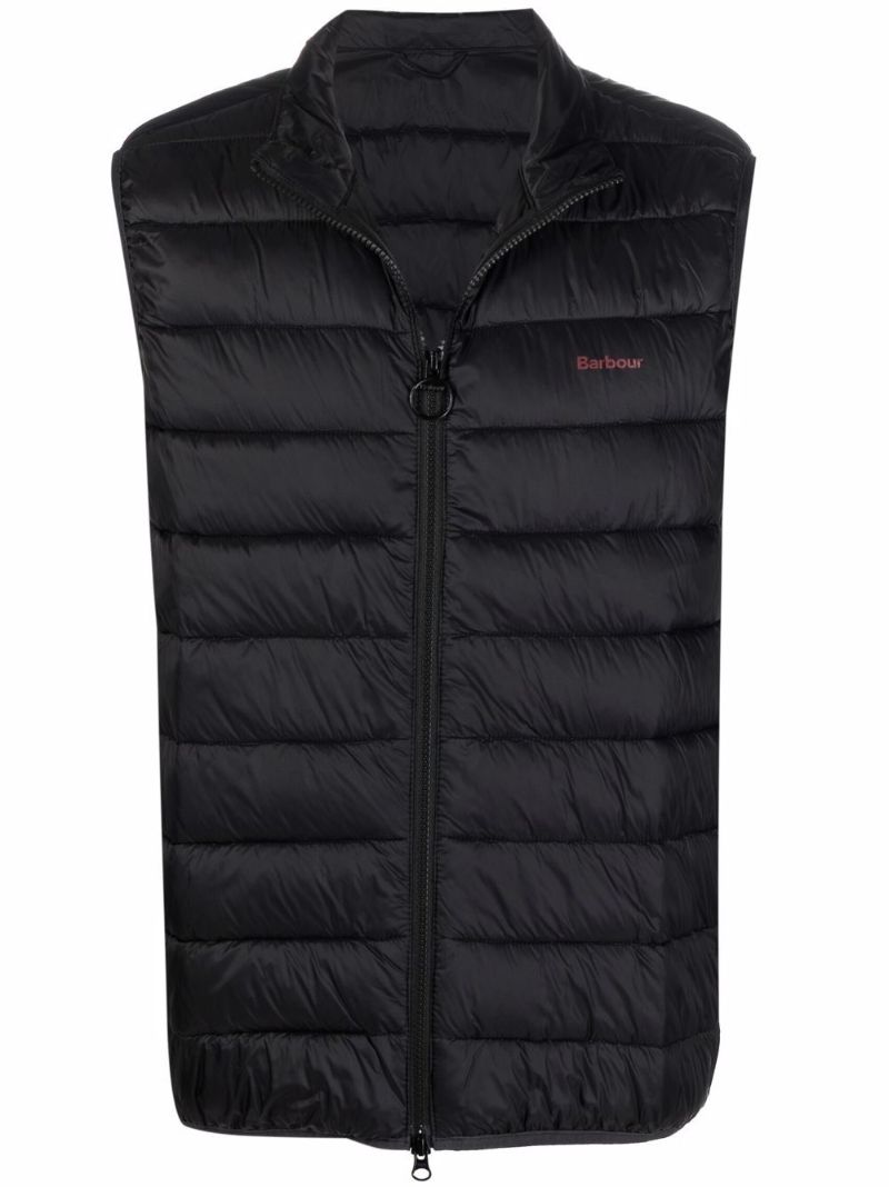 Black Bretby Puffer Gilet
