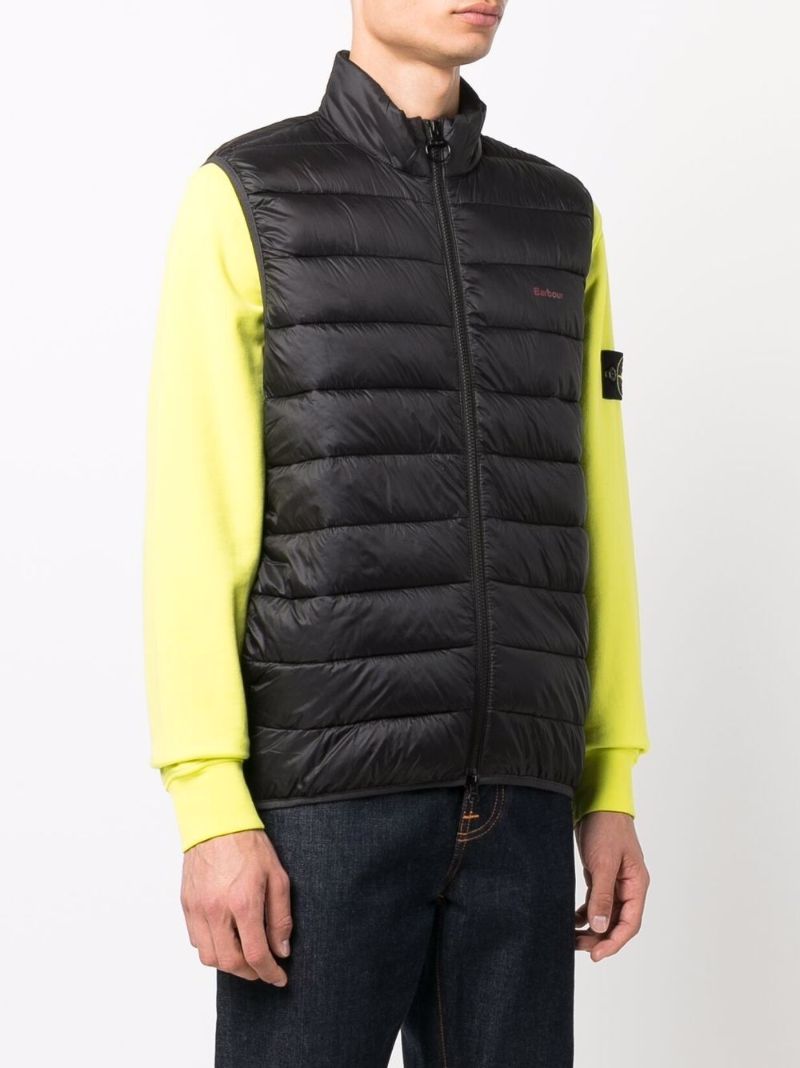 Black Bretby Puffer Gilet