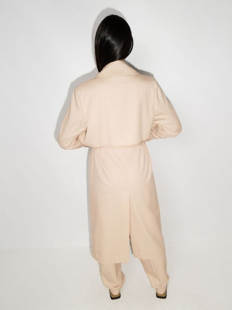 Cadance Belted Wool Trench Coat