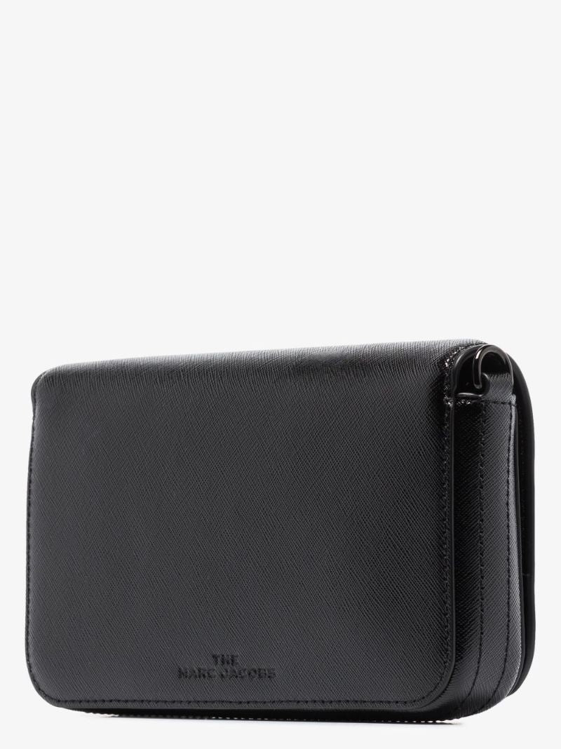 Black the Hotshot Leather Cross Body Bag