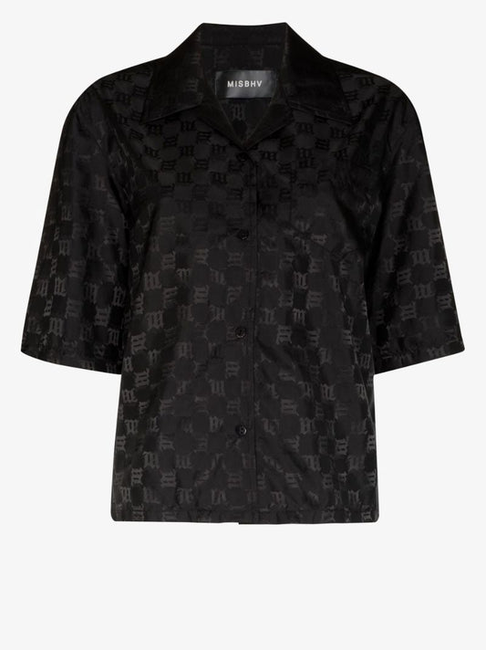 Monogram Print Shirt