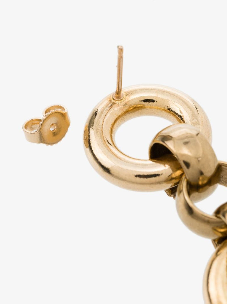 Gold Tone Cinzia Chain Earrings