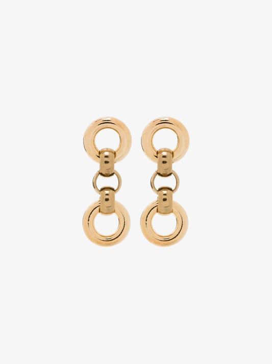 Gold Tone Cinzia Chain Earrings
