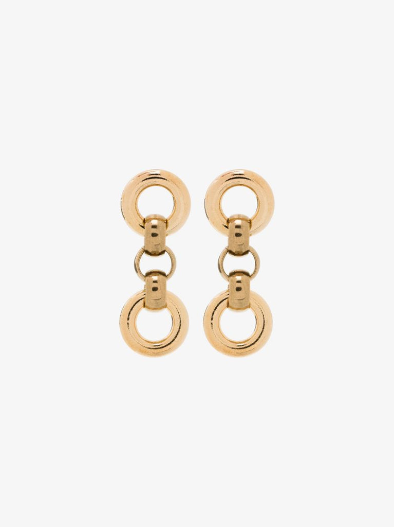 Gold Tone Cinzia Chain Earrings