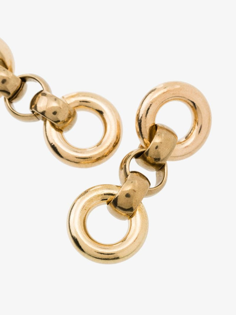 Gold Tone Cinzia Chain Earrings