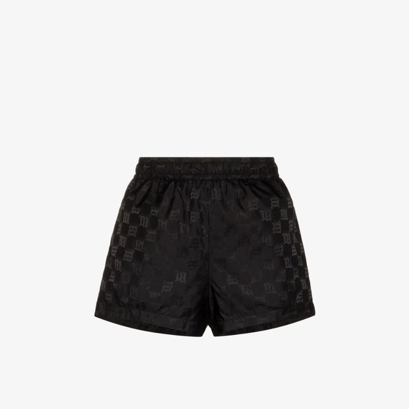 Monogram Print Shorts