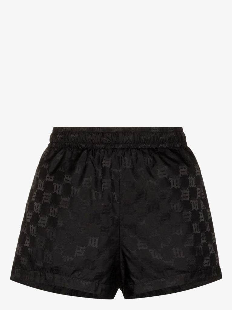 Monogram Print Shorts