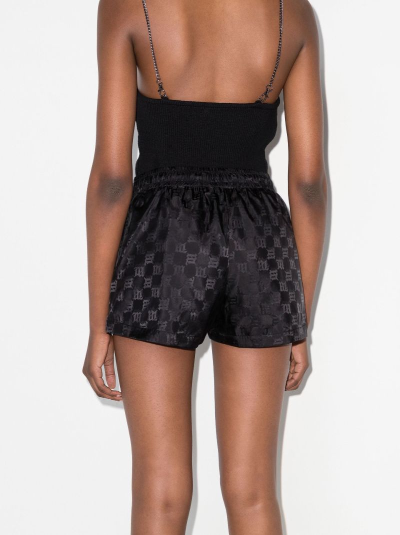 Monogram Print Shorts
