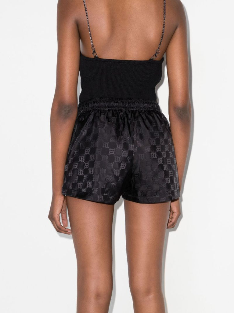 Monogram Print Shorts