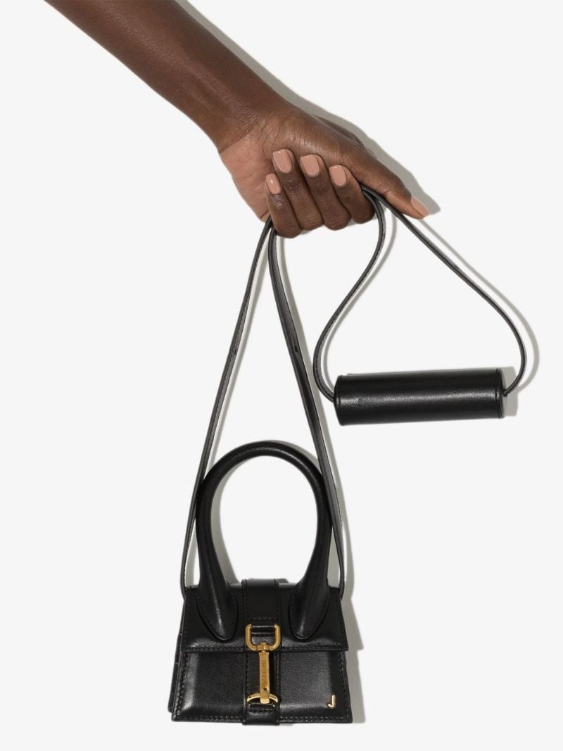 Black Le Chiquito Montagne Leather Mini Bag