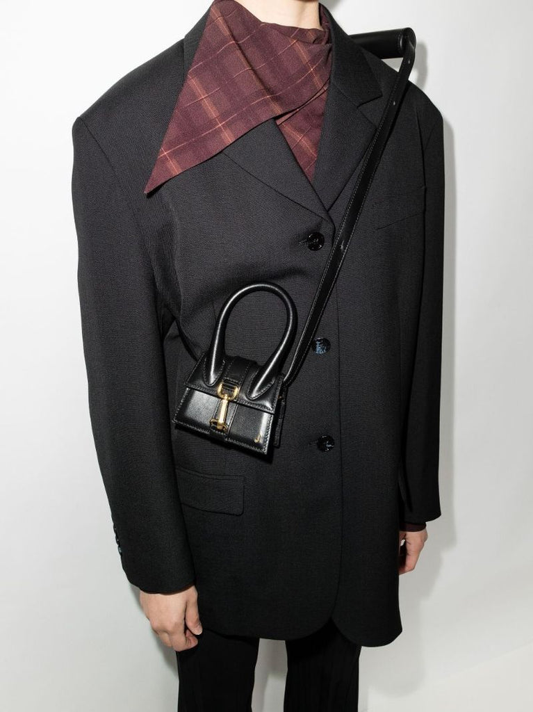 Black Le Chiquito Montagne Leather Mini Bag