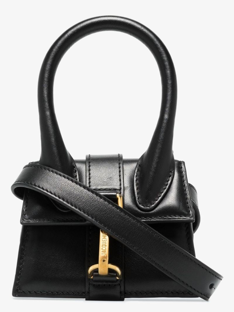 Black Le Chiquito Montagne Leather Mini Bag