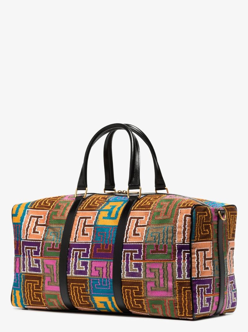Multicoloured Voyage Monogram Holdall Bag