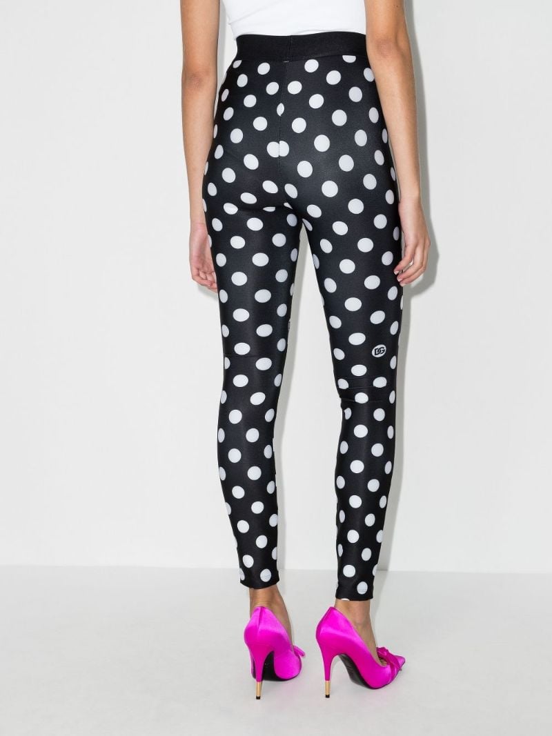 Polka Dot Print Leggings