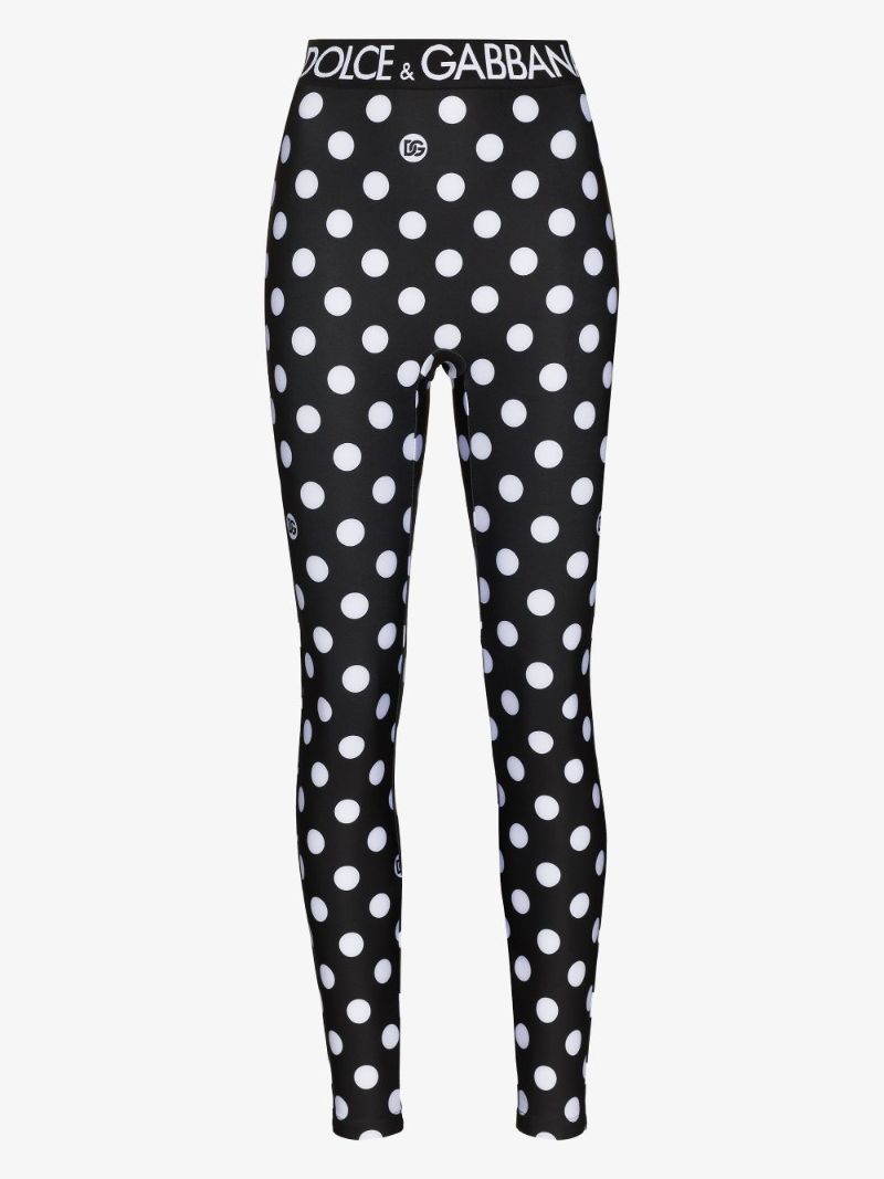 Polka Dot Print Leggings