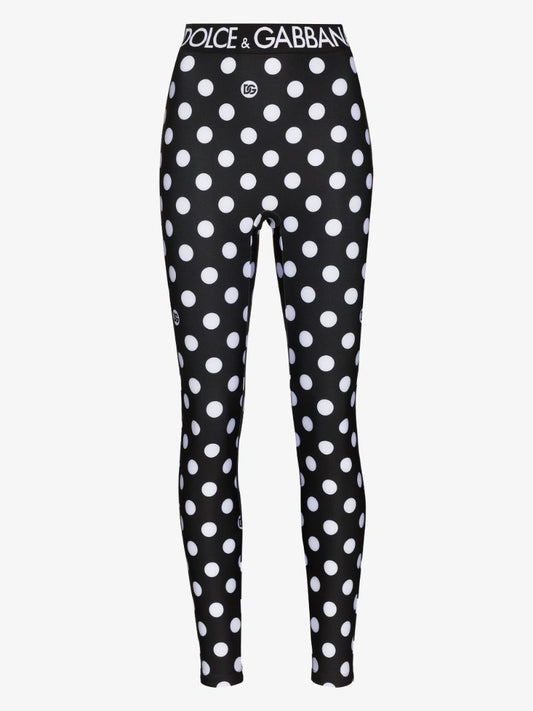 Polka Dot Print Leggings
