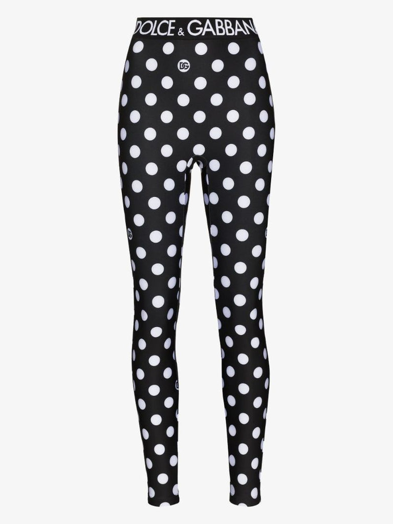 Polka Dot Print Leggings