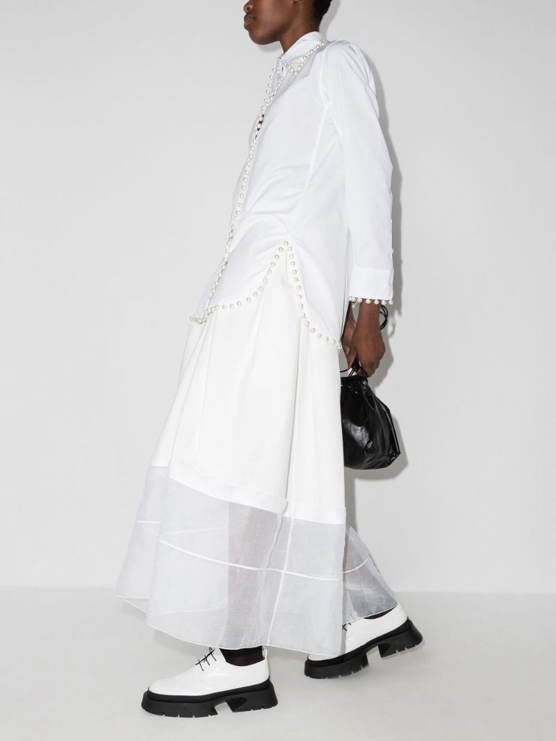 Pleated Full Maxi Skirt