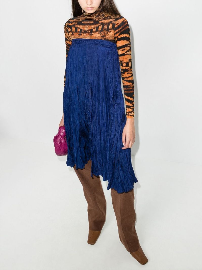 Aurelia High Neck Printed Top