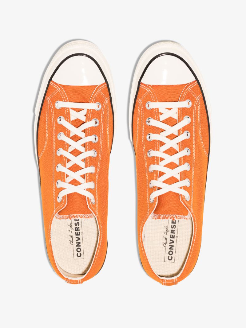 Orange Chuck 70 Low Top Sneakers