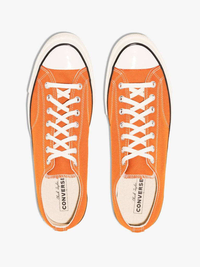 Orange Chuck 70 Low Top Sneakers