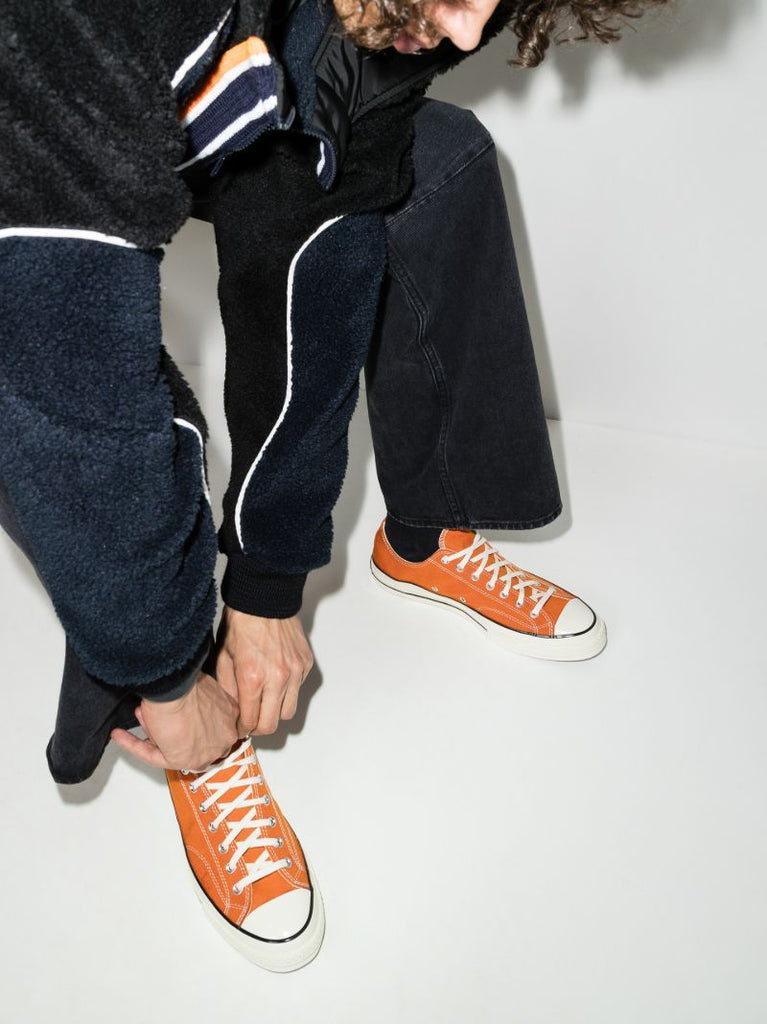 Orange Chuck 70 Low Top Sneakers