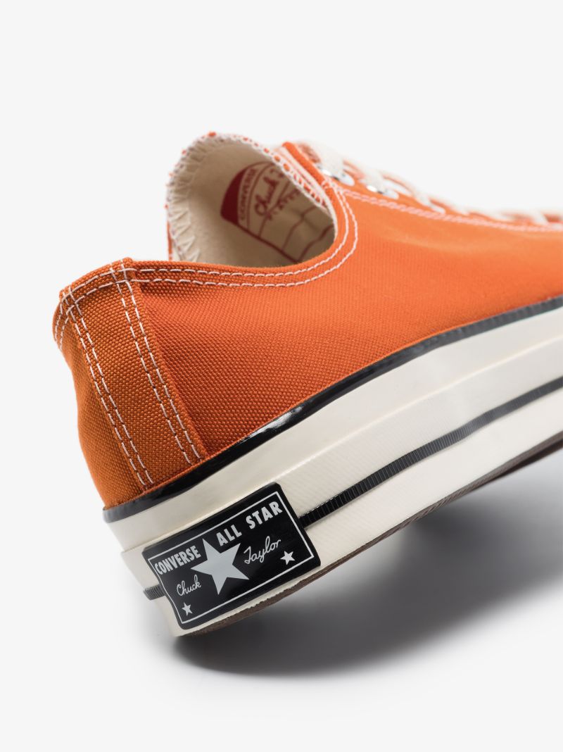 Orange Chuck 70 Low Top Sneakers
