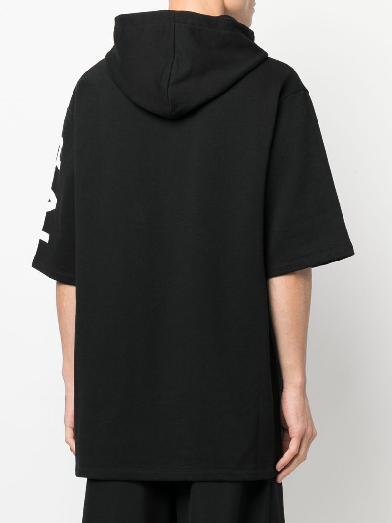 Logo Cotton Hoodie