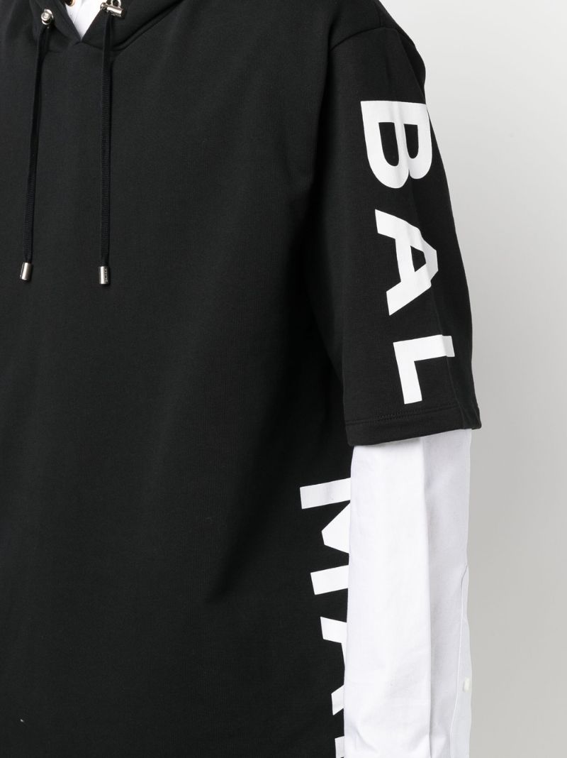 Logo Cotton Hoodie