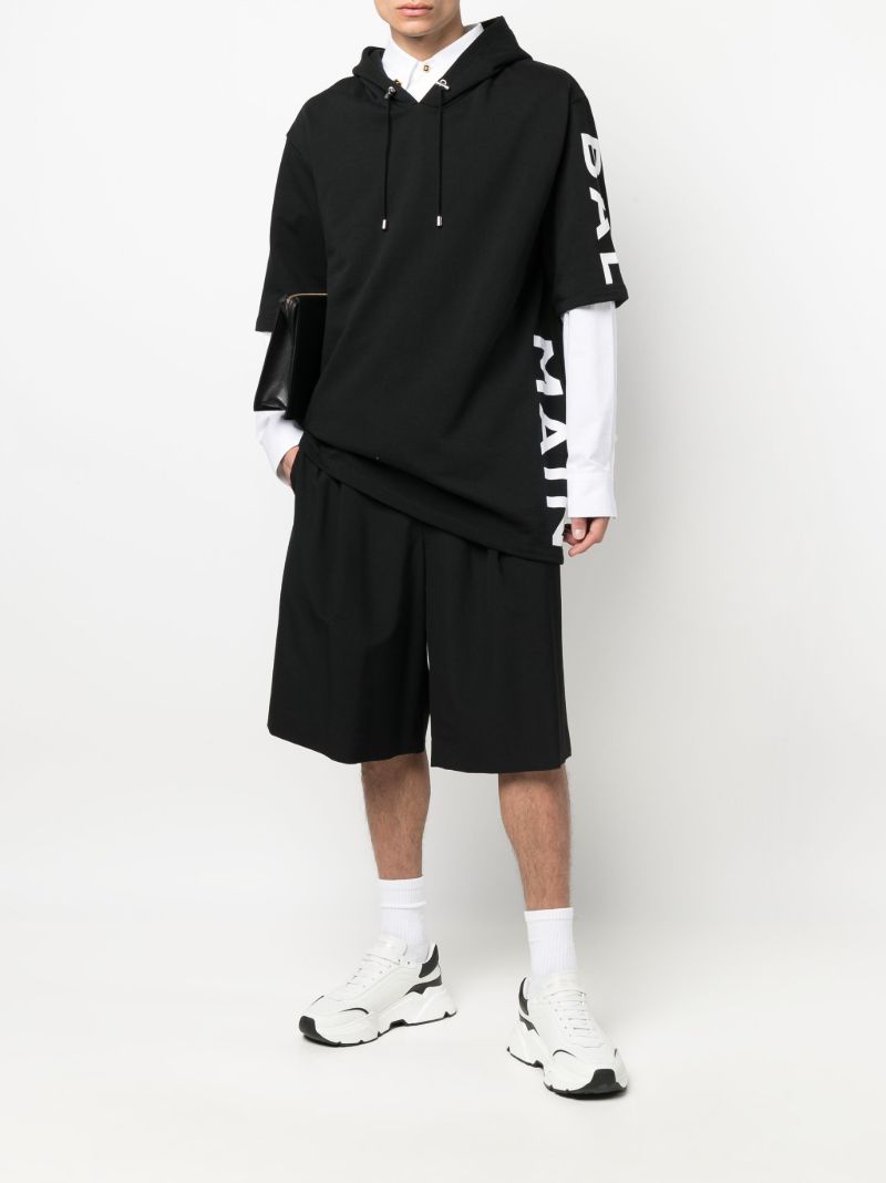 Logo Cotton Hoodie