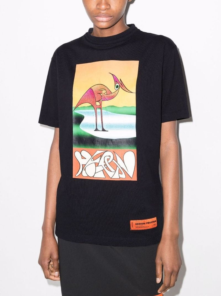 Printed Cotton T-shirt