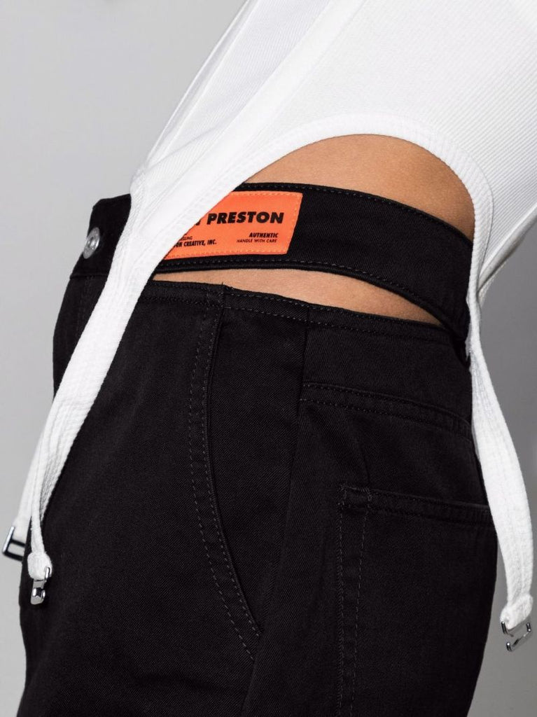 Cutout Cotton Mini Skirt