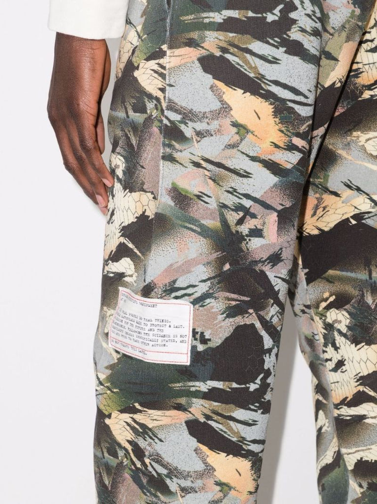 Ã_x0090_Â¡Ã_x0090_Â¢Ã_x0090_Ë_x009c_Ã_x0090_â_x0080_ºÃ_x0090_Â¬ Camouflage Print Cotton Track Pants