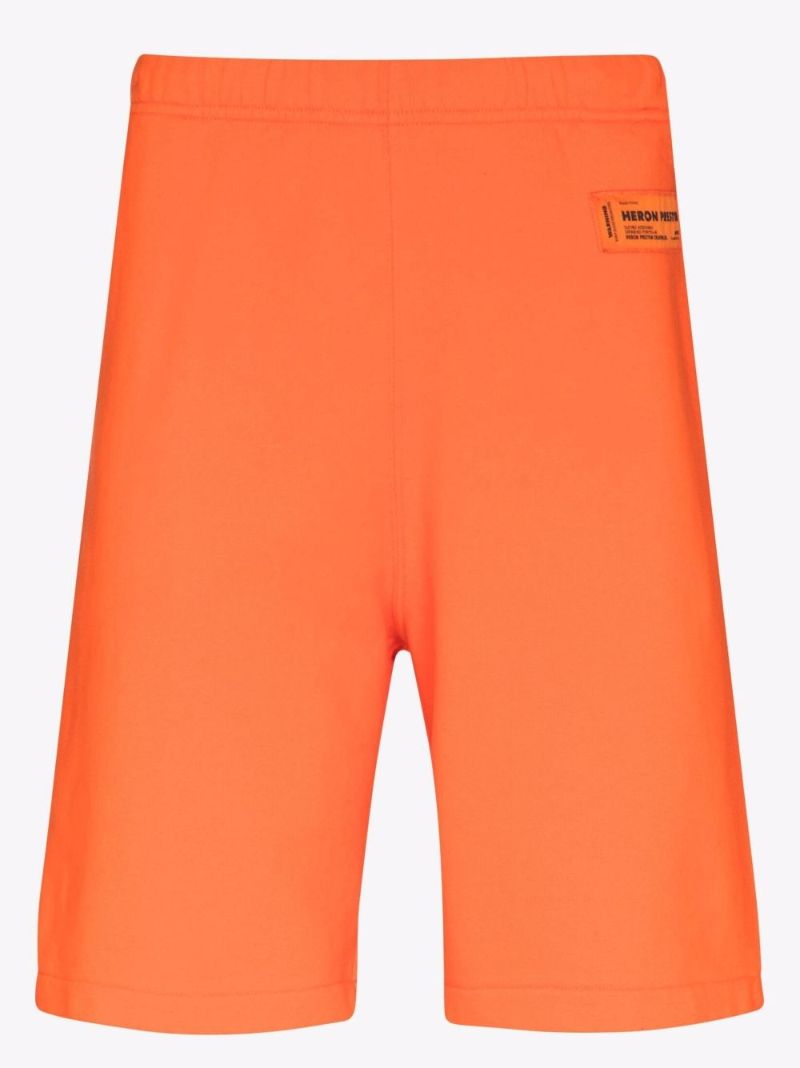 Logo Cotton Track Shorts