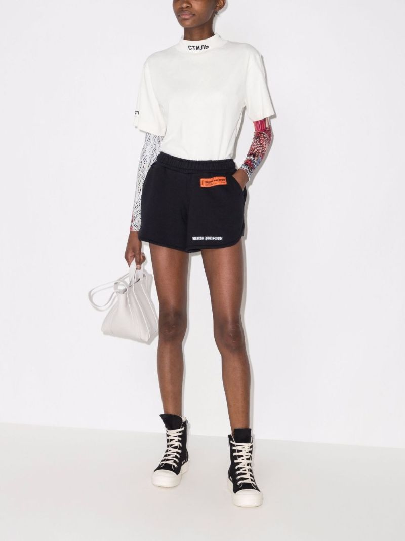 Gothic Cotton Shorts