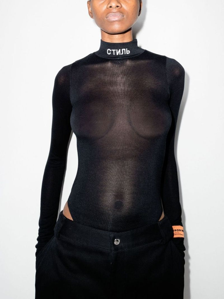 Ctnbm High Neck Bodysuit
