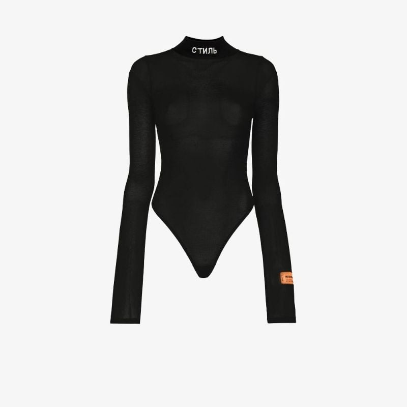 Ctnbm High Neck Bodysuit